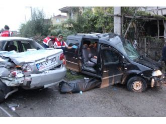 Samsun’da feci kaza: 1 ölü, 3 yaralı