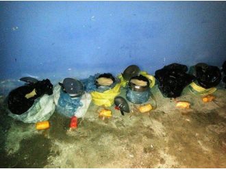 Van’da çok miktarda patlayıcı bulundu