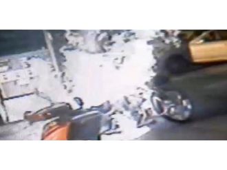 Bir anda alevler içinde kaldı !