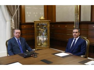 Cumhurbaşkanı MİT Müsteşarıyla görüştü