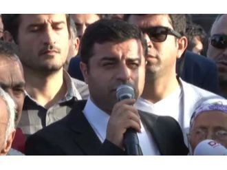 Demirtaş cenaze törenine katıldı