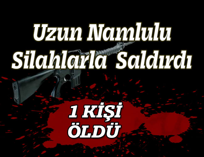 Uzun Namlulu Silahlarla  Saldırdı