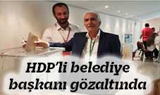 HDP’li belediye başkanı gözaltında