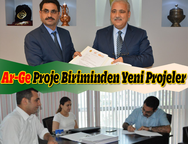 Ar-Ge Proje Biriminden Yeni Projeler