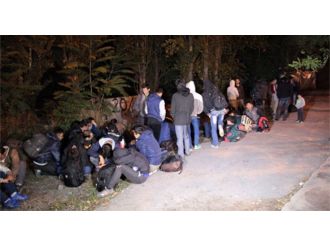 TIR kasasında Avrupa’ya gitmek isterken yakalandılar