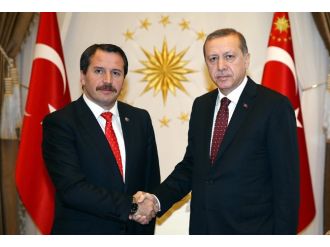 Cumhurbaşkanı Memur-Sen Genel Başkanı ile görüştü