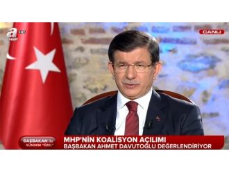 Davutoğlu: Sayın Bahçeli sormadı bile