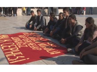 Dilek Doğan protestosunda 9 gözaltı