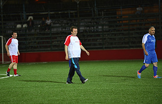 Başkan Erkoç’tan Futbol Şov