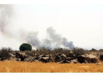 IŞİD mevzileri bombalanıyor