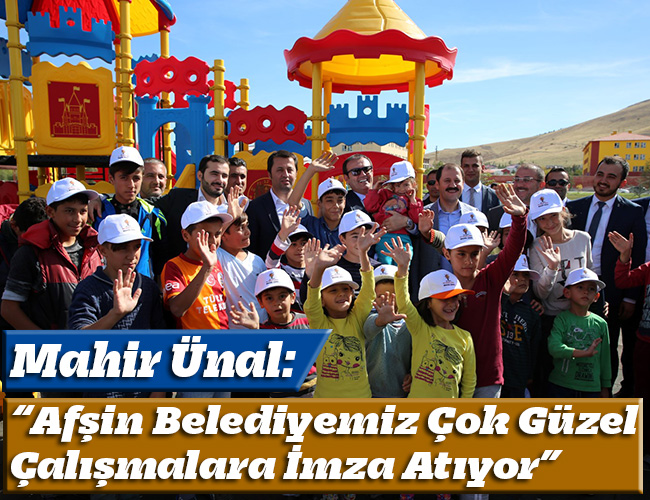 Mahir Ünal Afşin'de