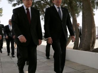 Eide, Anastasiadis ile görüştü