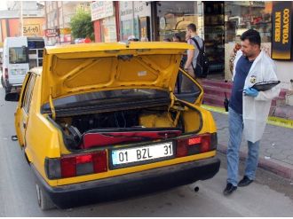Polisten kaçan takside 50 kilo esrar yakalandı