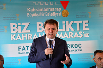 Erkoç Pazarcık’ta Muhtarlarla Buluştu