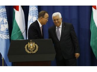 Mahmud Abbas Ban Ki-moon’la görüştü