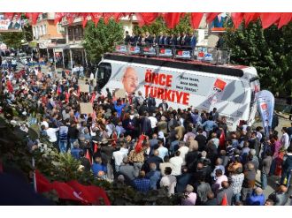 Kılıçdaroğlu Besni ve Gölbaşı’nda halka hitap etti