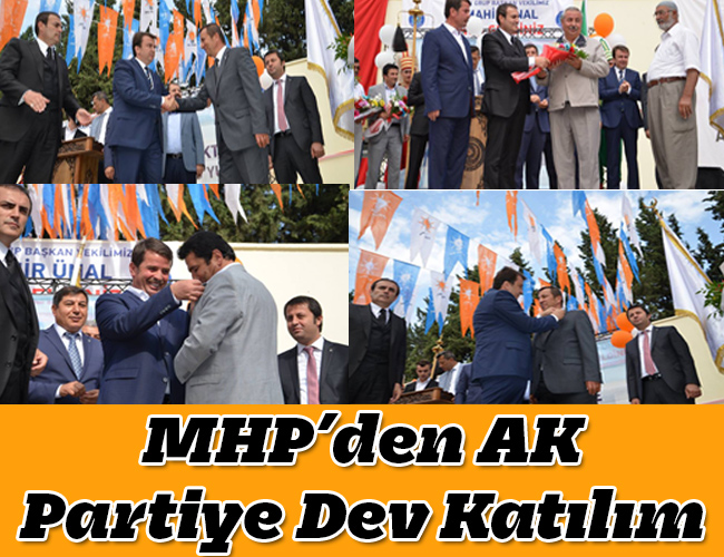 Mhp’den Ak Partiye Dev Katılım