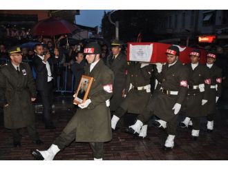 Kırkağaç şehidini uğurladı