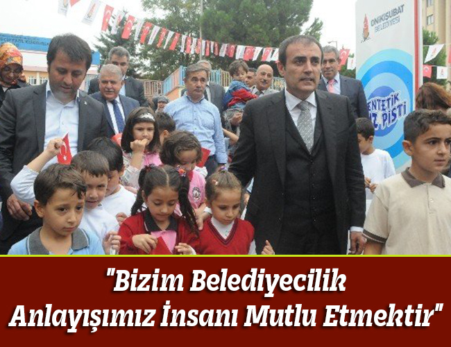 Ünal: "Bizim Belediyecilik Anlayışımız İnsanı Mutlu Etmektir"