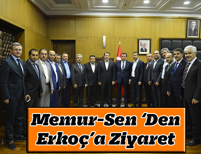 Memur-Sen ‘Den Erkoç’a Ziyaret
