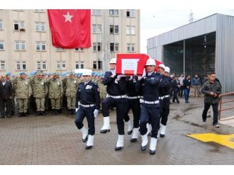Şehit polis memleketine uğurlandı