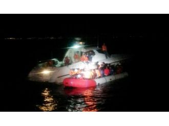 Denizdeki Suriyelileri sahil güvenlik kurtardı