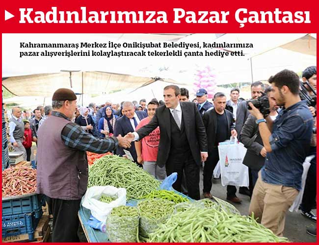 KADINLARIMIZ İÇİN PAZAR ÇANTASI