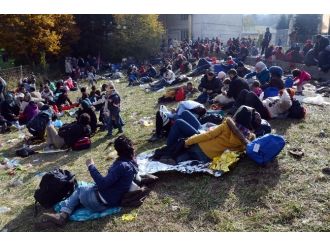 Sığınmacılar sınırda !