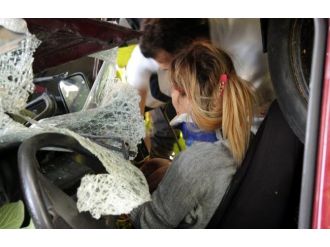 Kendi canını unuttu, evladını sayıkladı