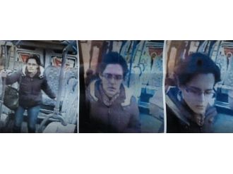 AK Parti binasına bomba yerleştiren terörist kamerada