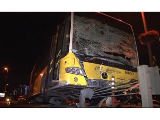 5 ölümlü metrobüs kazası kamerada