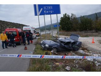 Çorum’da trafik kazası: 2 ölü