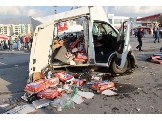 Freni patlayan yolcu otobüsü dehşet saçtı !