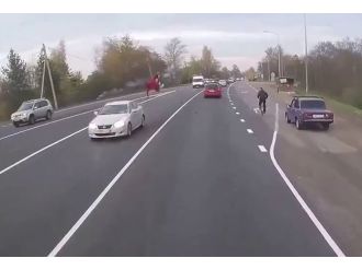 Böyle kaza görmediniz