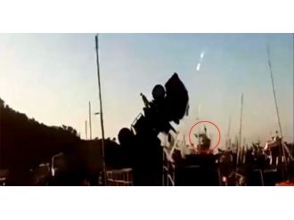 Devrilen vincin operatörü aşağı düştü