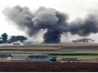 Sınırda korkutan patlama