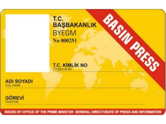 Dikkat: Basın kartları yenileniyor !