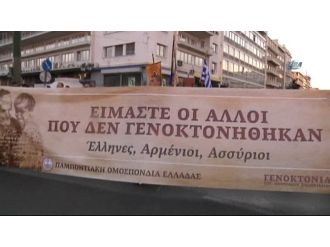 Yunanistan’da "Pontus soykırımı olmamıştır” eylemi