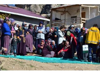 Şehidin baba ocağından ağıtlar yükseliyor