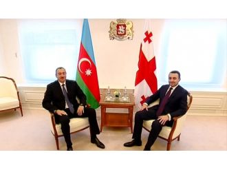 Aliyev Gürcü Başbakanla görüştü