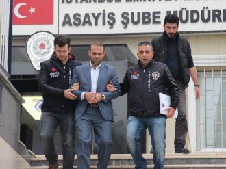 Eşini kaynar suyla yaktığı iddia edilen zanlı adliyede