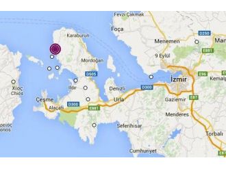 İzmir’de deprem !