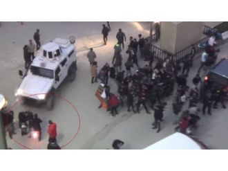 HDP’li vekilin yaralanma anı kamerada