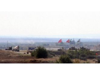 Tankların namluları Suriye’ye çevrildi