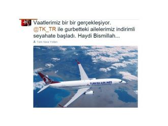 Davutoğlu, gurbetçi ailelere Twitter’dan müjde verdi