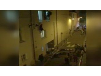 Paris’teki saldırıdan inanılmaz görüntüler