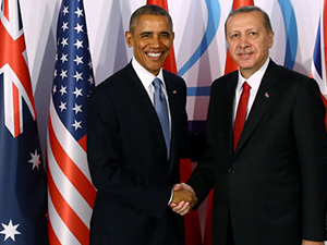 Erdoğan-Obama görüşmesi başladı