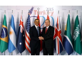 Erdoğan ile Obama bir araya geldi