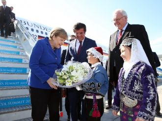 Merkel Antalya’da