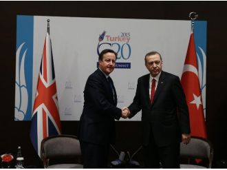 Erdoğan Cameron ile görüştü